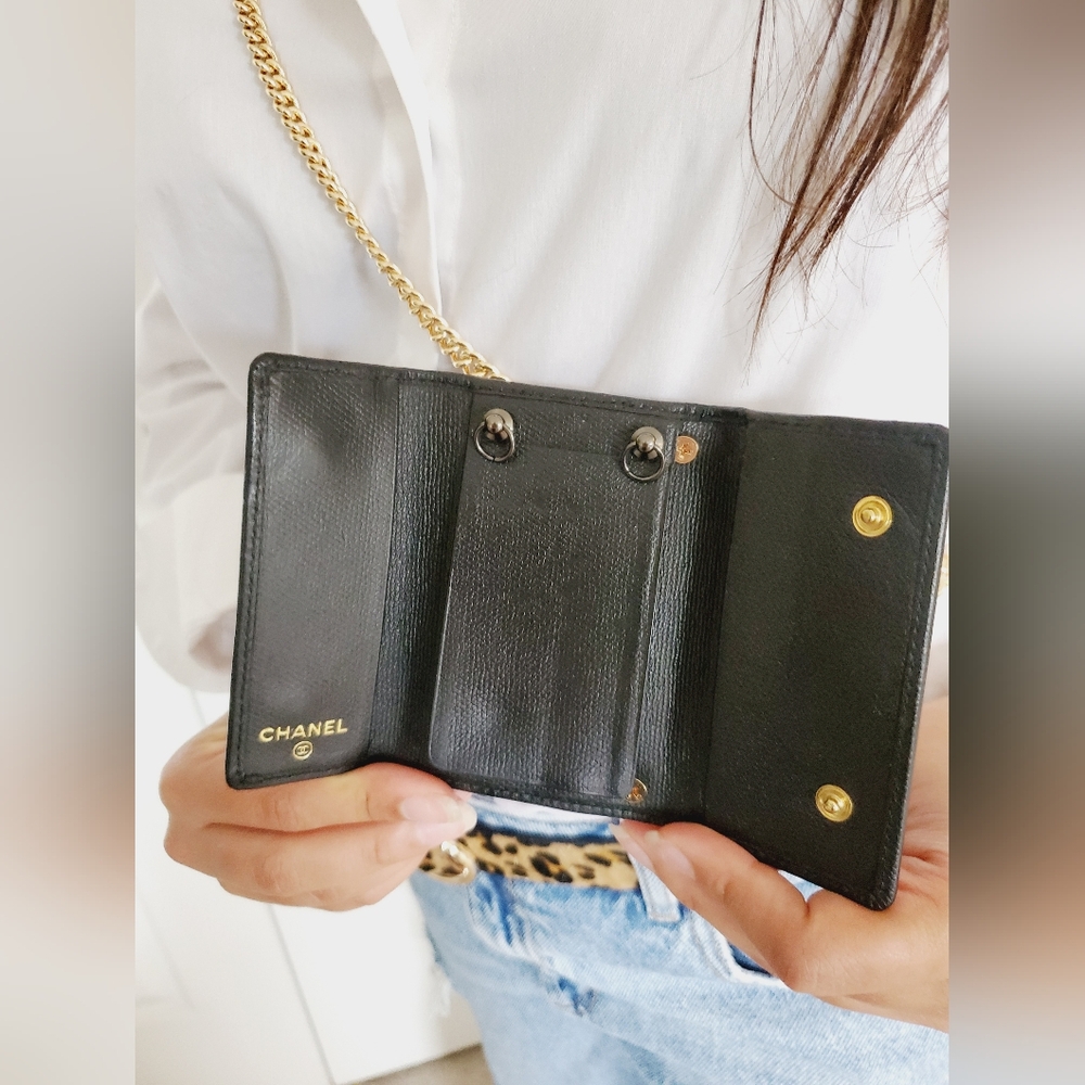 CHANEL Micro CC Converted WOC / Crossbody / Purse / Clutch / Wallet - Picture 9 of 14
